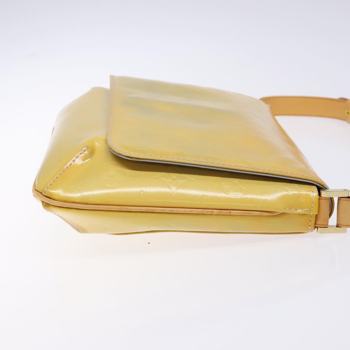 LOUIS VUITTON Monogram Vernis Thompson Street Bag Gris M91008 LV Auth gh689