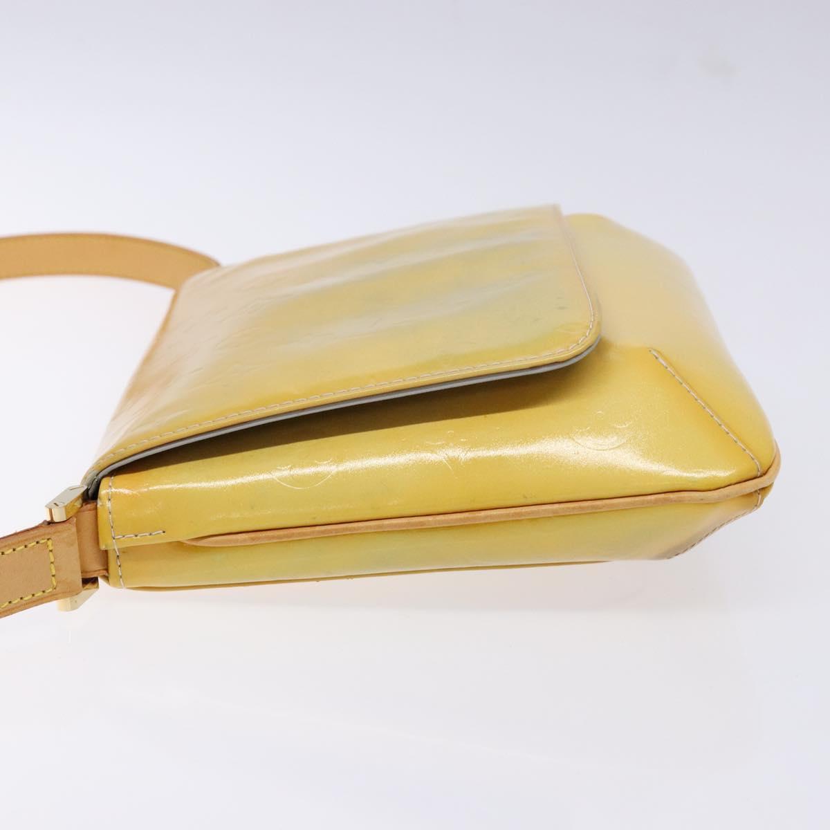 LOUIS VUITTON Monogram Vernis Thompson Street Bag Gris M91008 LV Auth gh689