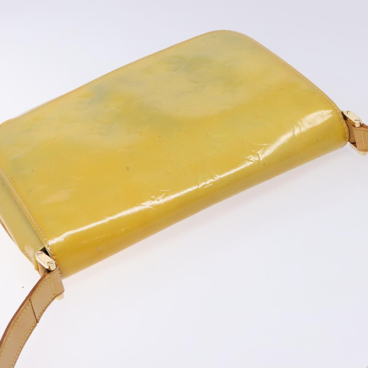 LOUIS VUITTON Monogram Vernis Thompson Street Bag Gris M91008 LV Auth gh689