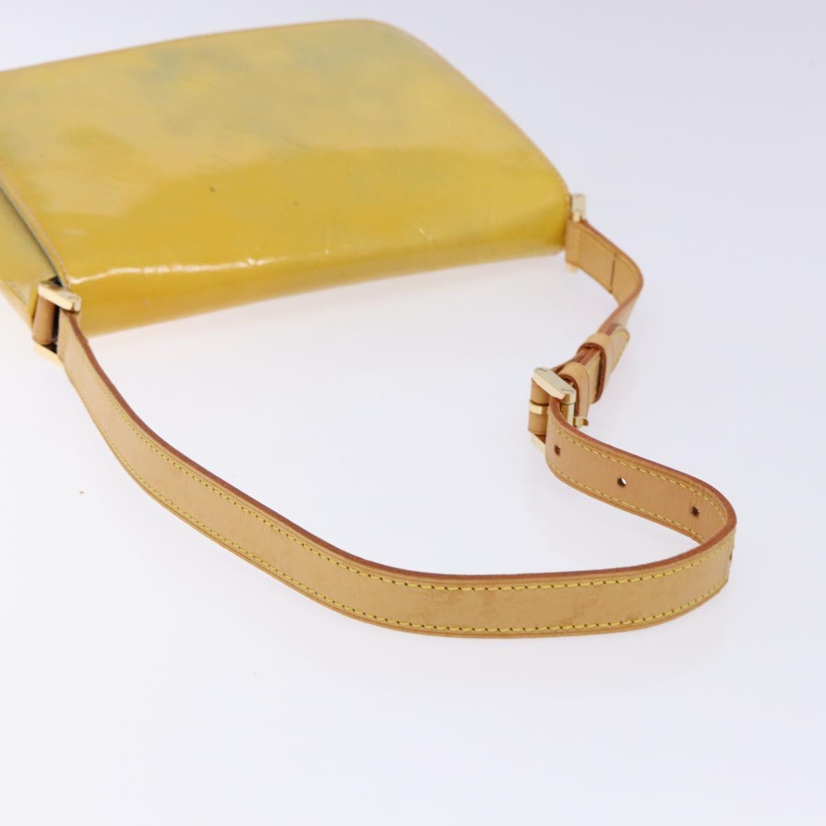 LOUIS VUITTON Monogram Vernis Thompson Street Bag Gris M91008 LV Auth gh689