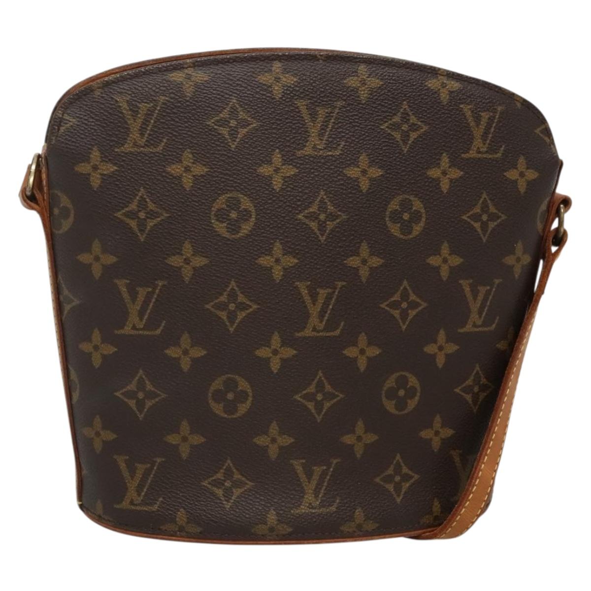 LOUIS VUITTON Monogram Drouot Shoulder Shoulder Bag M51290 LV Auth gh699