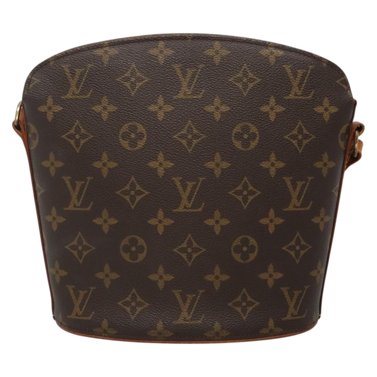 LOUIS VUITTON Monogram Drouot Shoulder Shoulder Bag M51290 LV Auth gh699