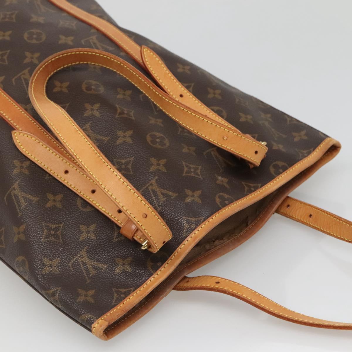 LOUIS VUITTON Monogram Bucket GM Shoulder Bag M42236 LV Auth gh725