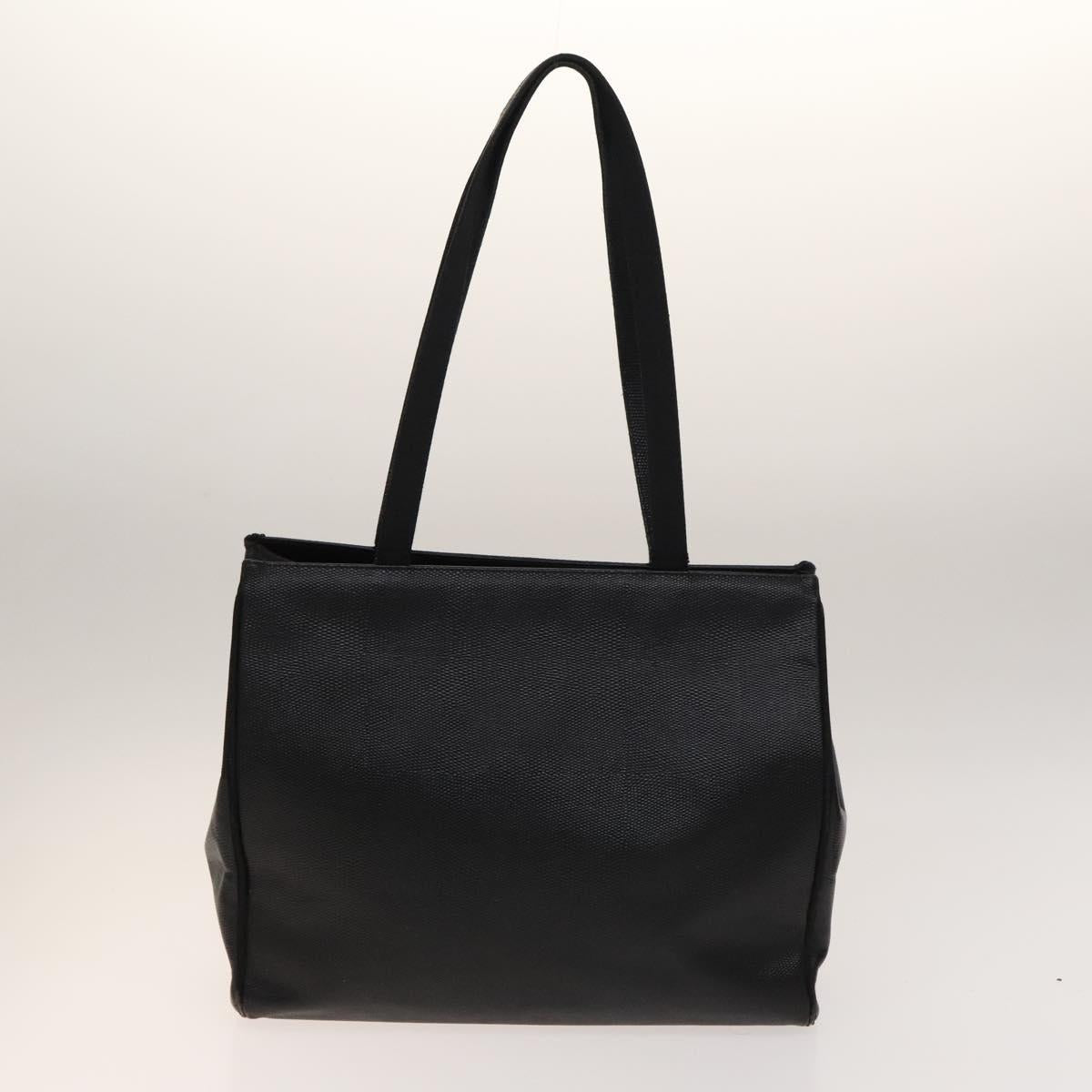 Salvatore Ferragamo Tote Bag Leather 2Set Black Auth gh736