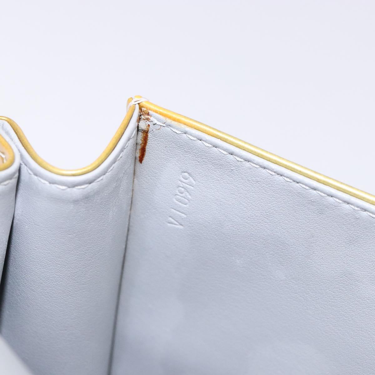 LOUIS VUITTON Monogram Vernis Spring Street Hand Bag Gris M91029 LV Auth gh743