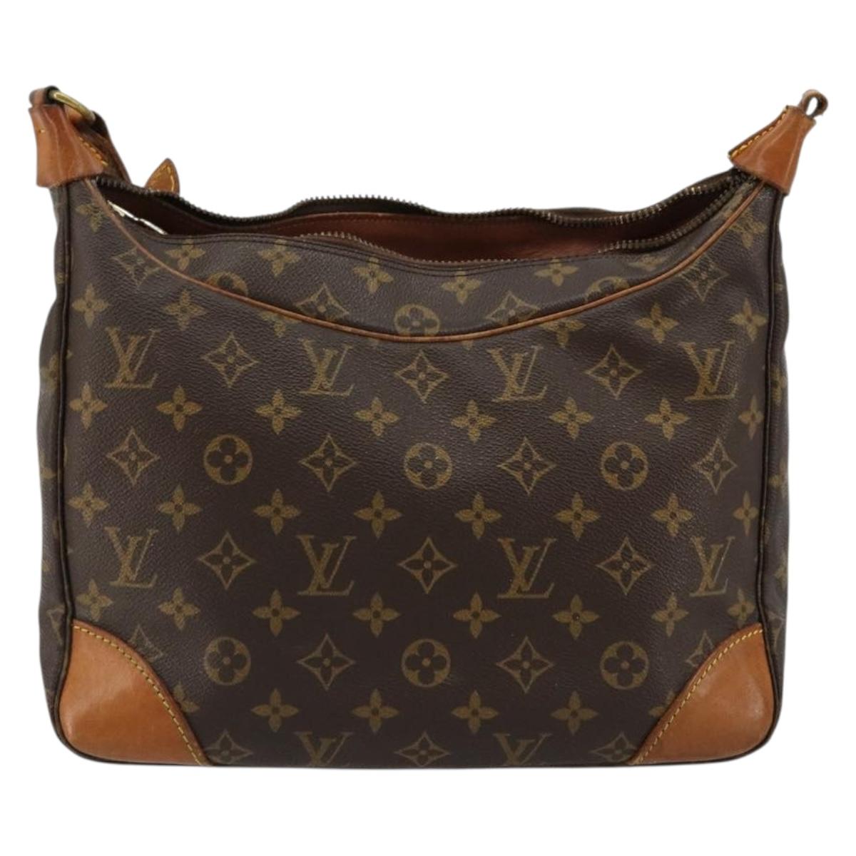 LOUIS VUITTON Monogram Boulogne 30 Shoulder Bag M51265 LV Auth gh757
