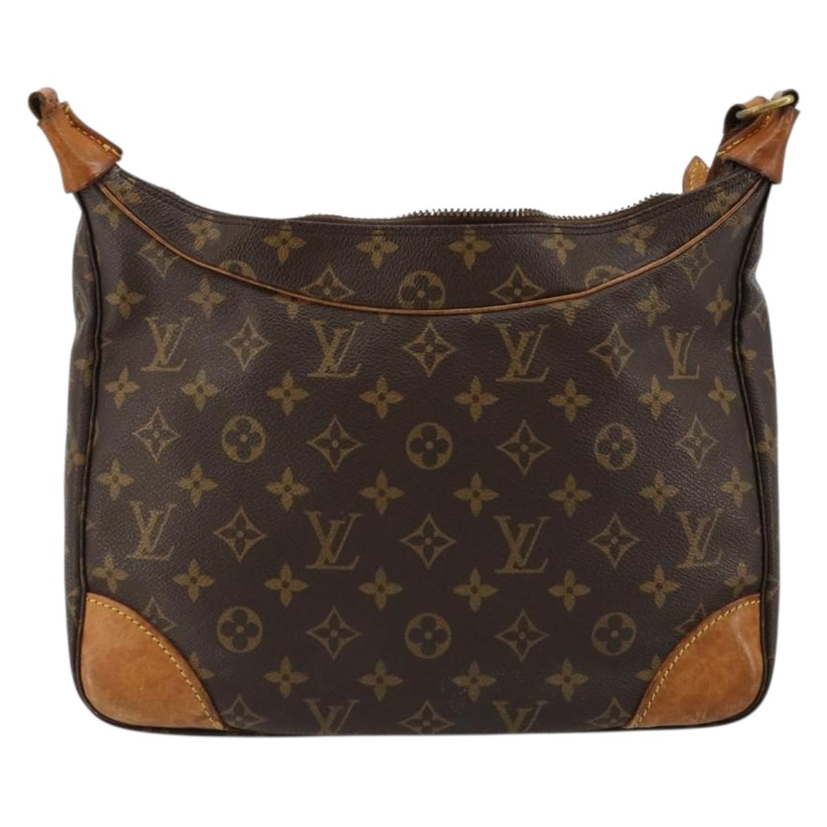 LOUIS VUITTON Monogram Boulogne 30 Shoulder Bag M51265 LV Auth gh757