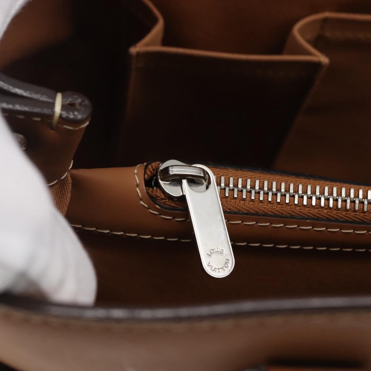 LOUIS VUITTON Epi Passy GM Hand Bag Camel M59251 LV Auth gh780