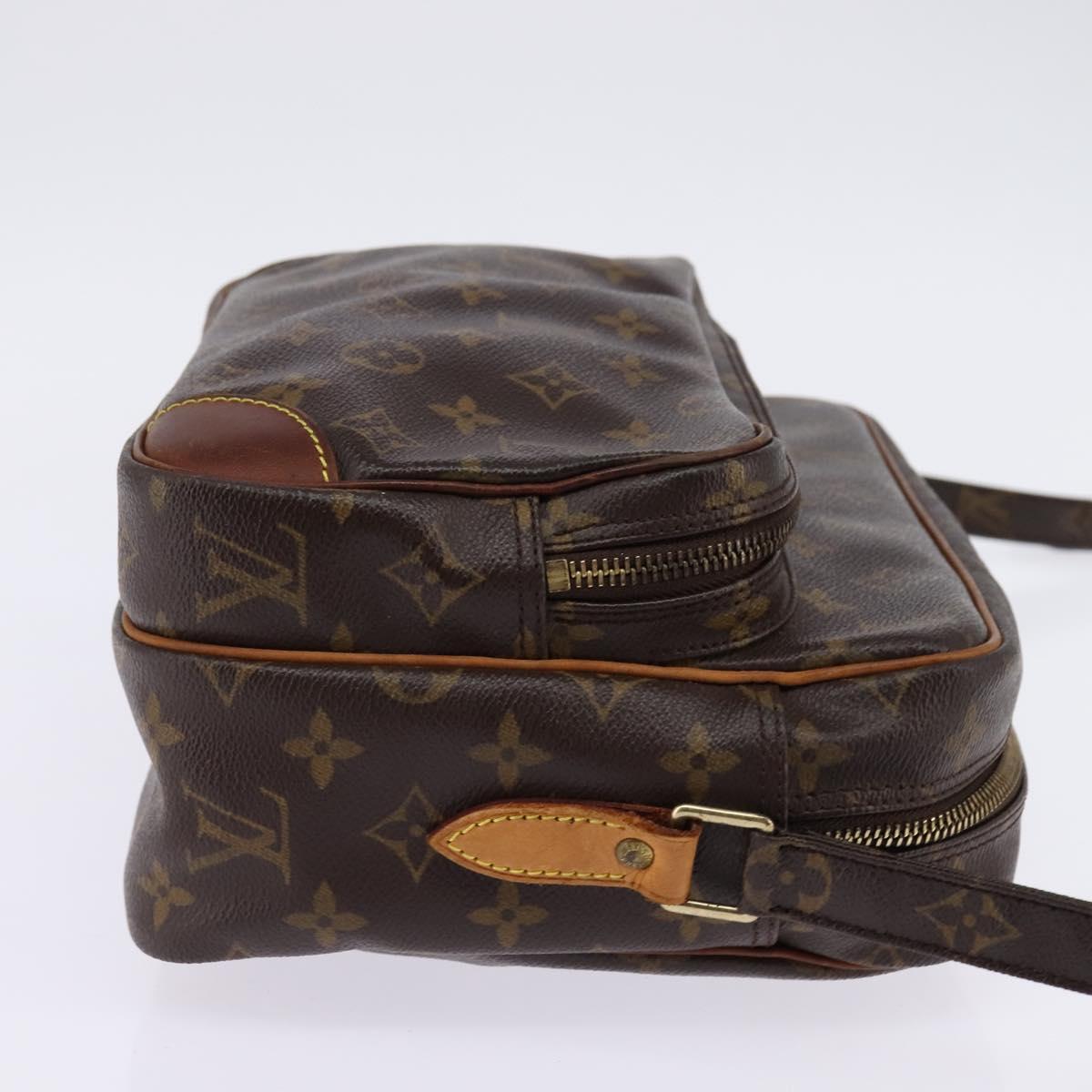 LOUIS VUITTON Monogram Nile Shoulder Bag M45244 LV Auth gh789