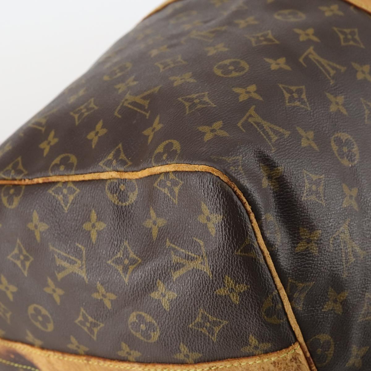 LOUIS VUITTON Monogram Keepall Bandouliere 55 Boston Bag M41414 LV Auth gh792