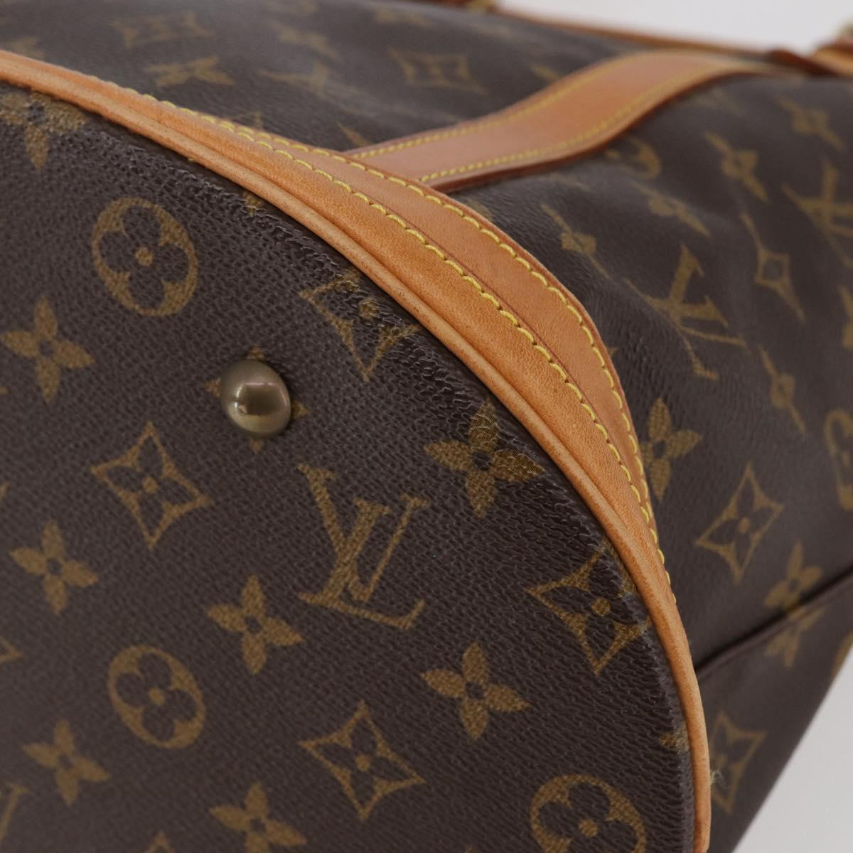 LOUIS VUITTON Monogram Bucket GM Shoulder Bag M42236 LV Auth gh795