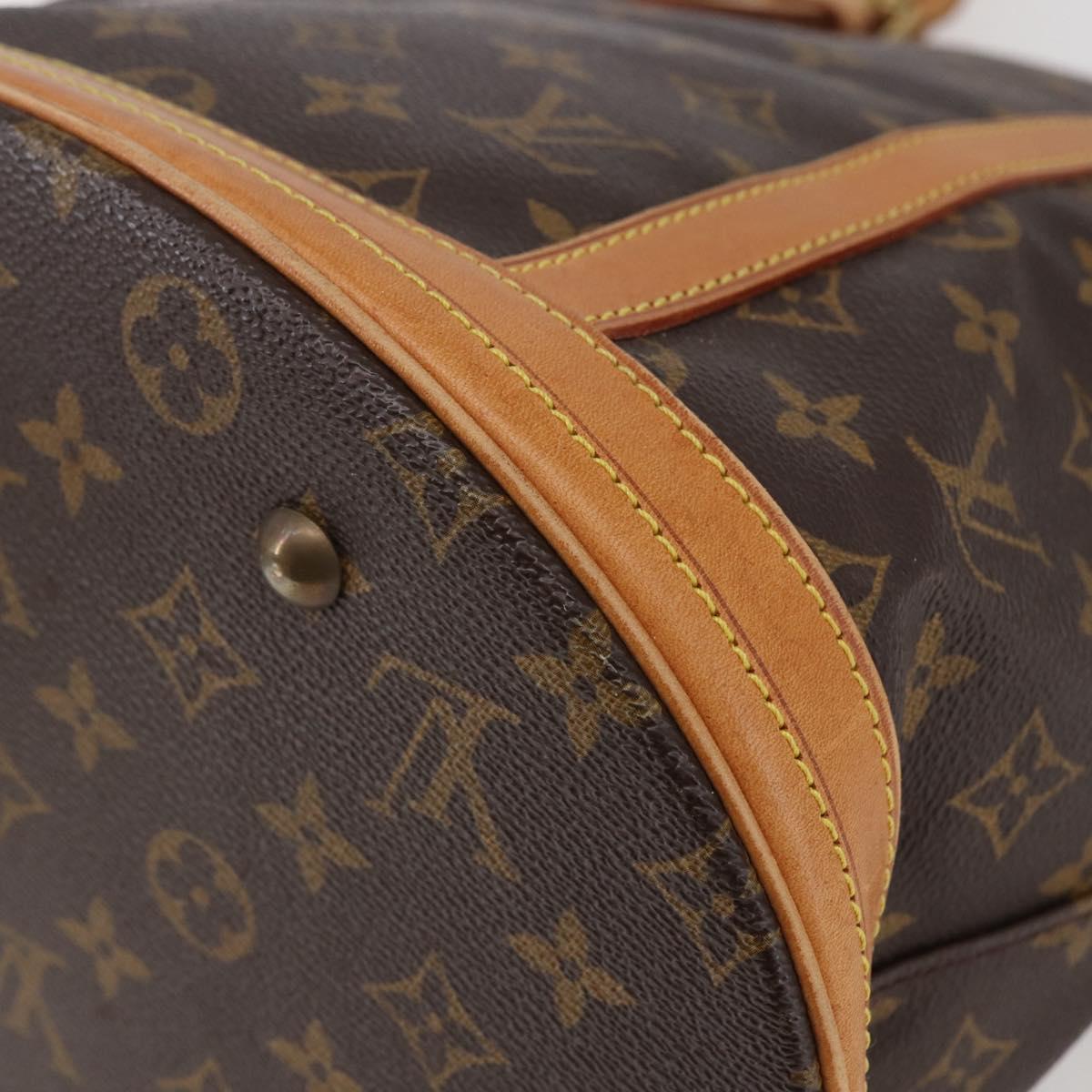 LOUIS VUITTON Monogram Bucket GM Shoulder Bag M42236 LV Auth gh795