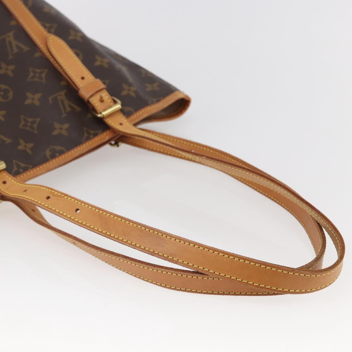 LOUIS VUITTON Monogram Bucket GM Shoulder Bag M42236 LV Auth gh795
