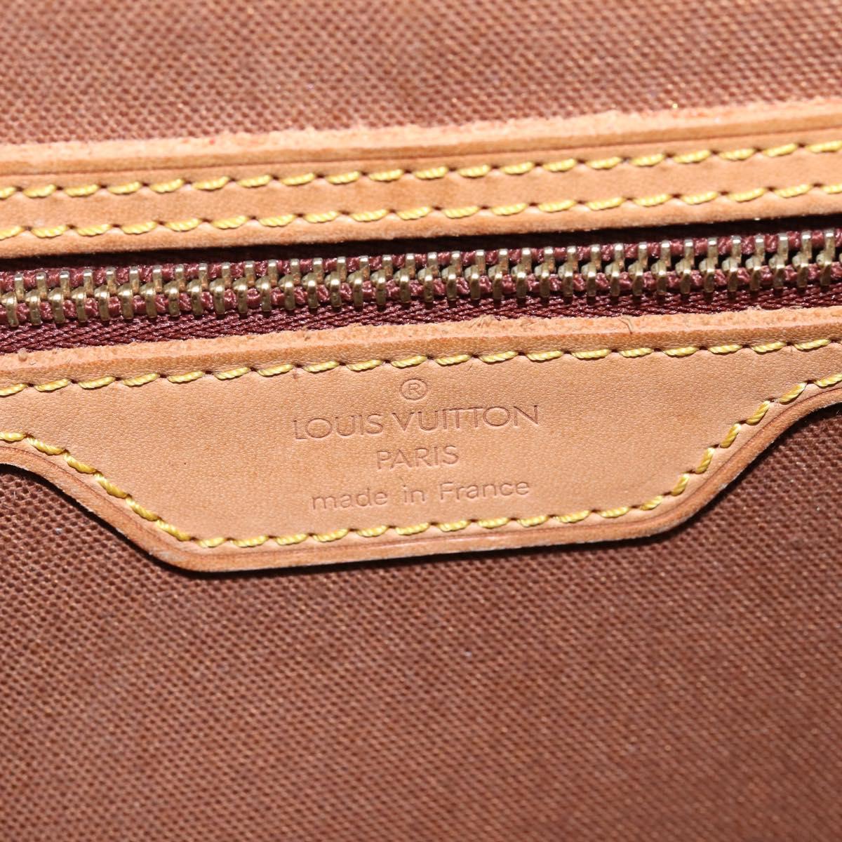 LOUIS VUITTON Monogram Gibeciere PM Shoulder Bag M42248 LV Auth gh796