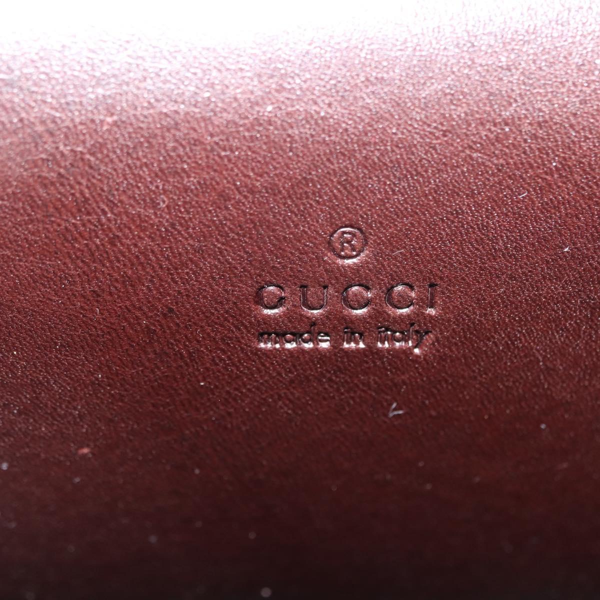 GUCCI GG Canvas Shoulder Bag Beige Gold 106692 Auth gh802