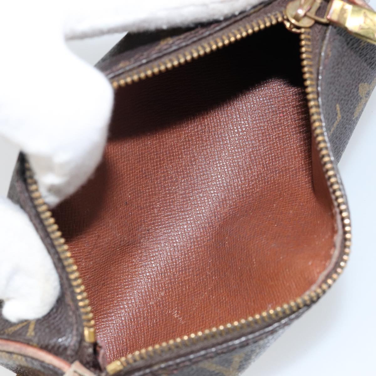 LOUIS VUITTON Monogram Papillon Pouch LV Auth gh823