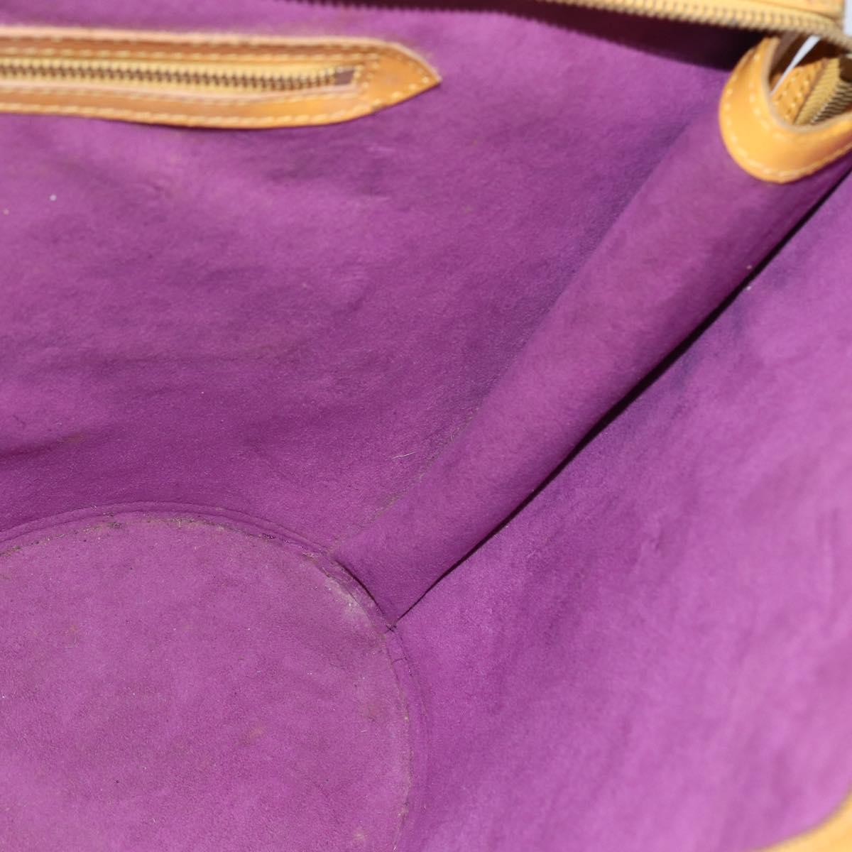 LOUIS VUITTON Epi Saint Jacques Shopping Shoulder Bag Yellow M52269 Auth gh826