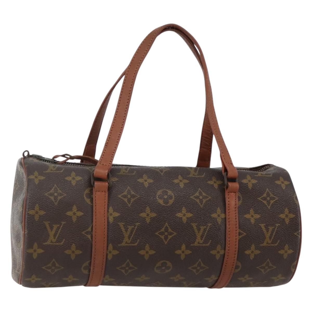 LOUIS VUITTON Monogram Papillon 30 Hand Bag Vintage M51385 LV Auth gh847