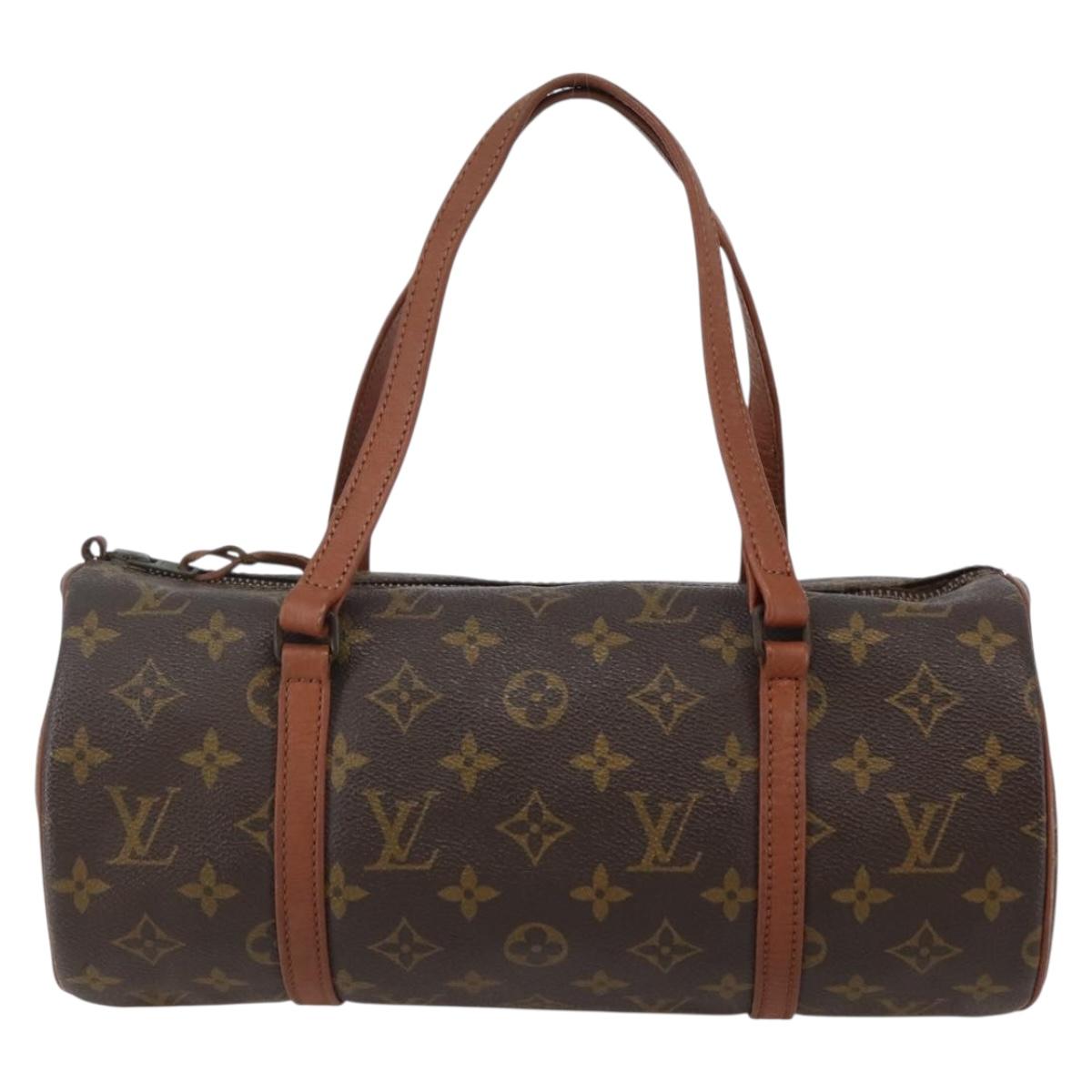 LOUIS VUITTON Monogram Papillon 30 Hand Bag Vintage M51385 LV Auth gh847