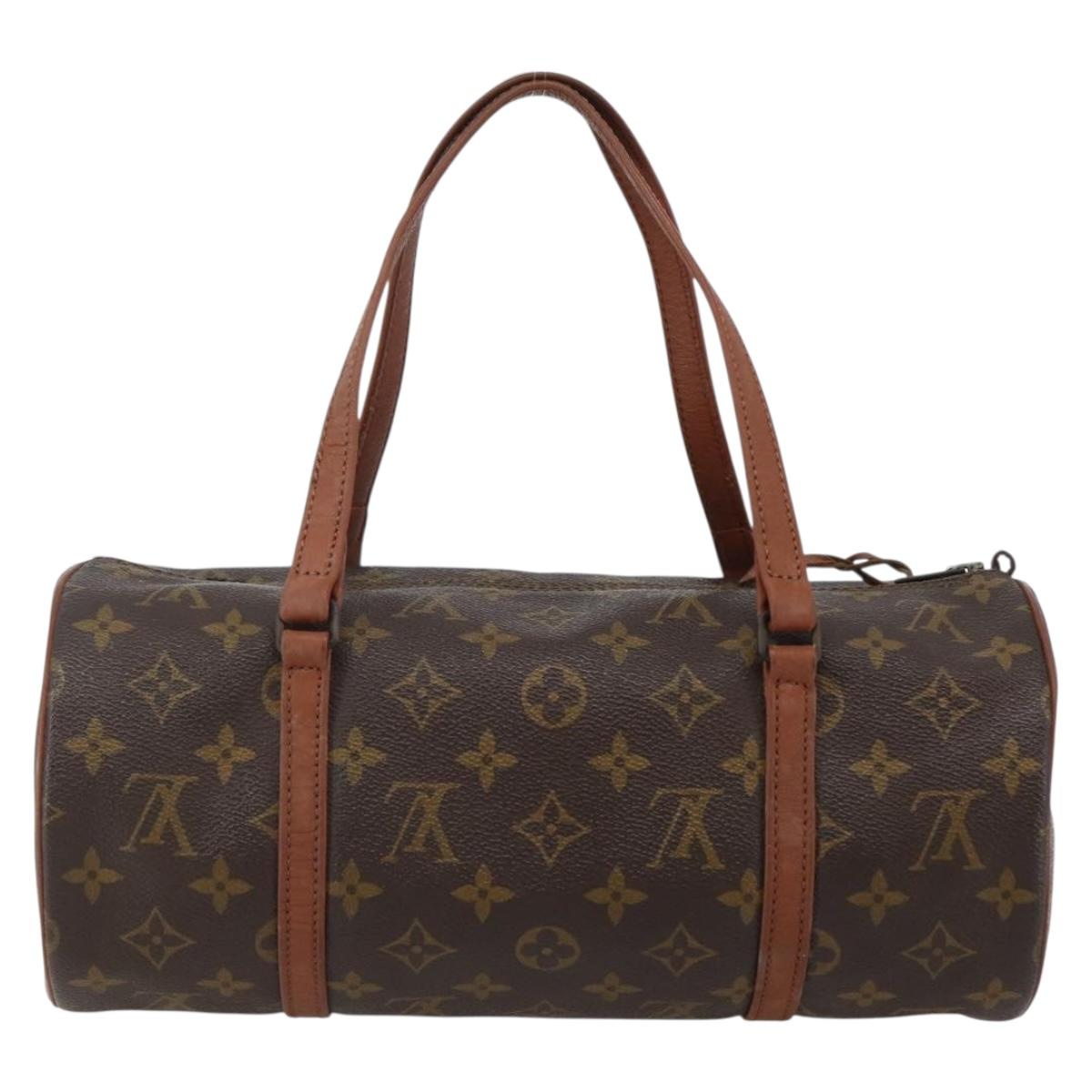 LOUIS VUITTON Monogram Papillon 30 Hand Bag Vintage M51385 LV Auth gh847
