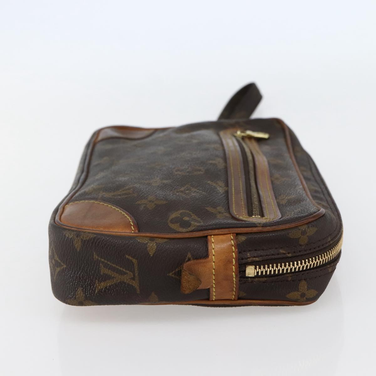 LOUIS VUITTON Monogram Marly Dragonne GM Clutch Bag M51825 LV Auth gh849