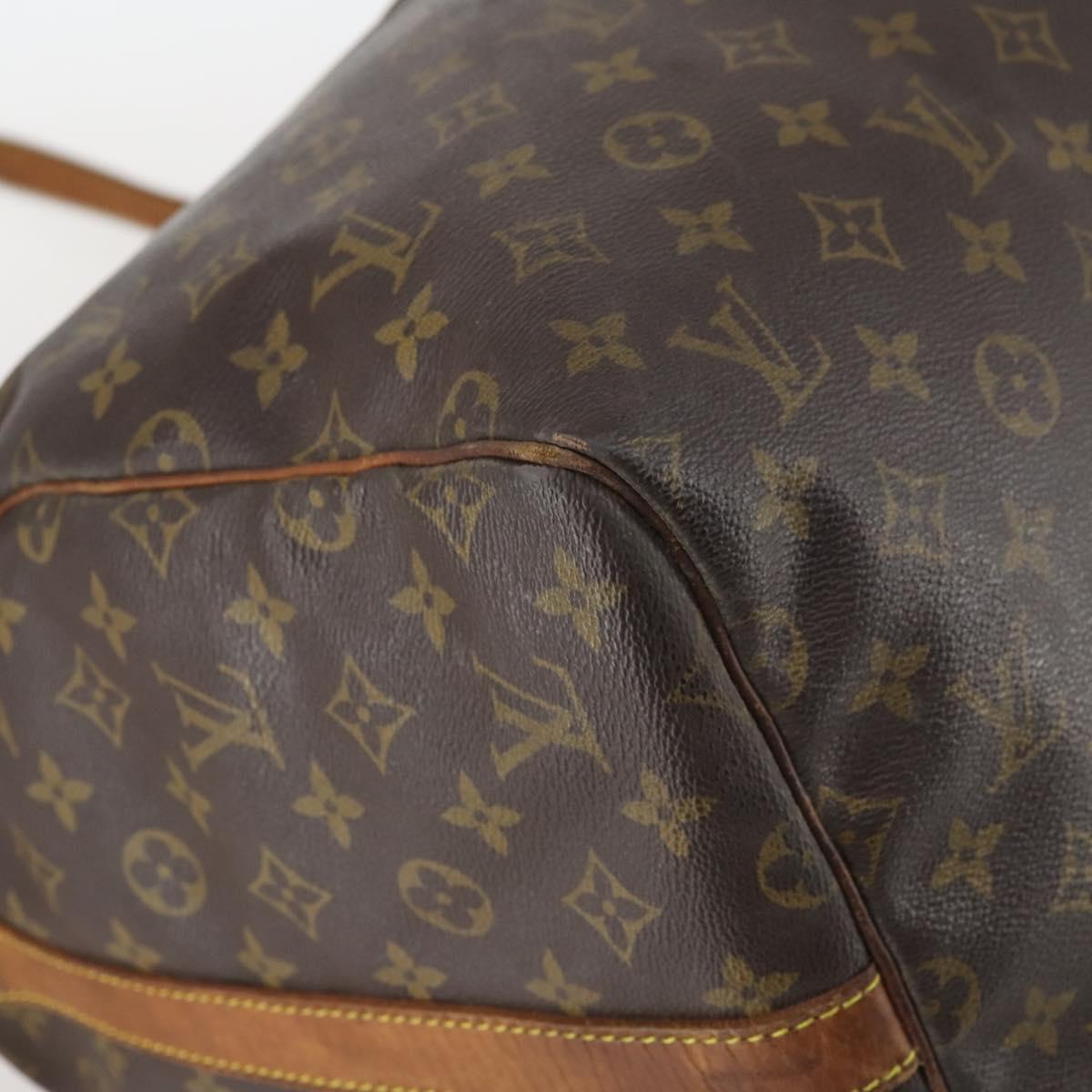 LOUIS VUITTON Monogram Keepall Bandouliere 55 Boston Bag M41414 LV Auth gh851