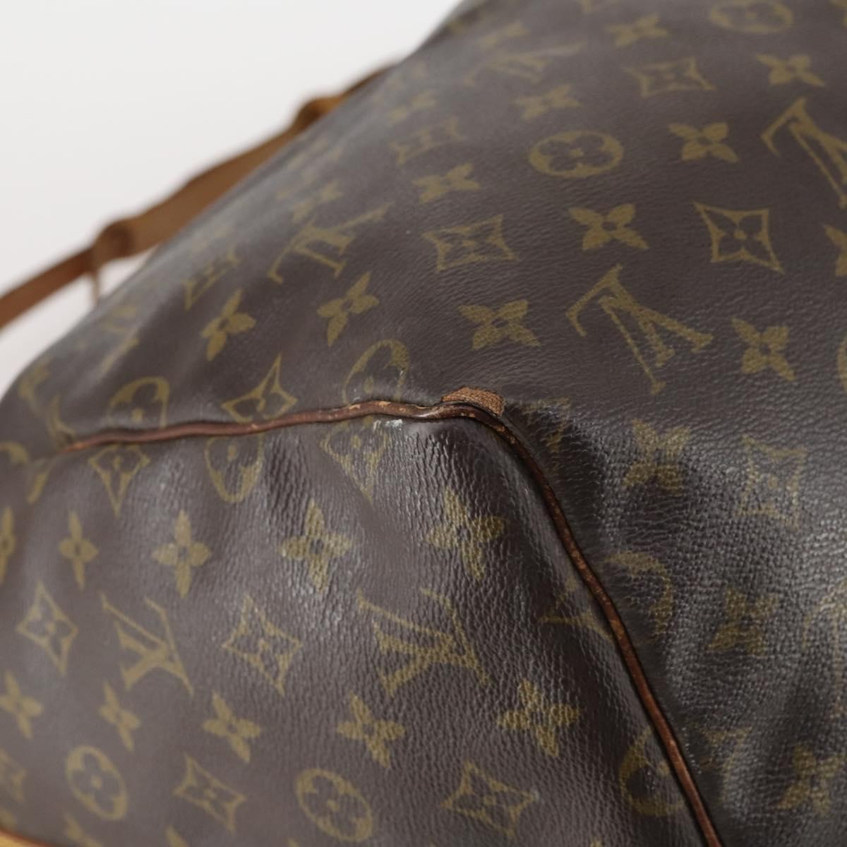 LOUIS VUITTON Monogram Keepall Bandouliere 55 Boston Bag M41414 LV Auth gh851