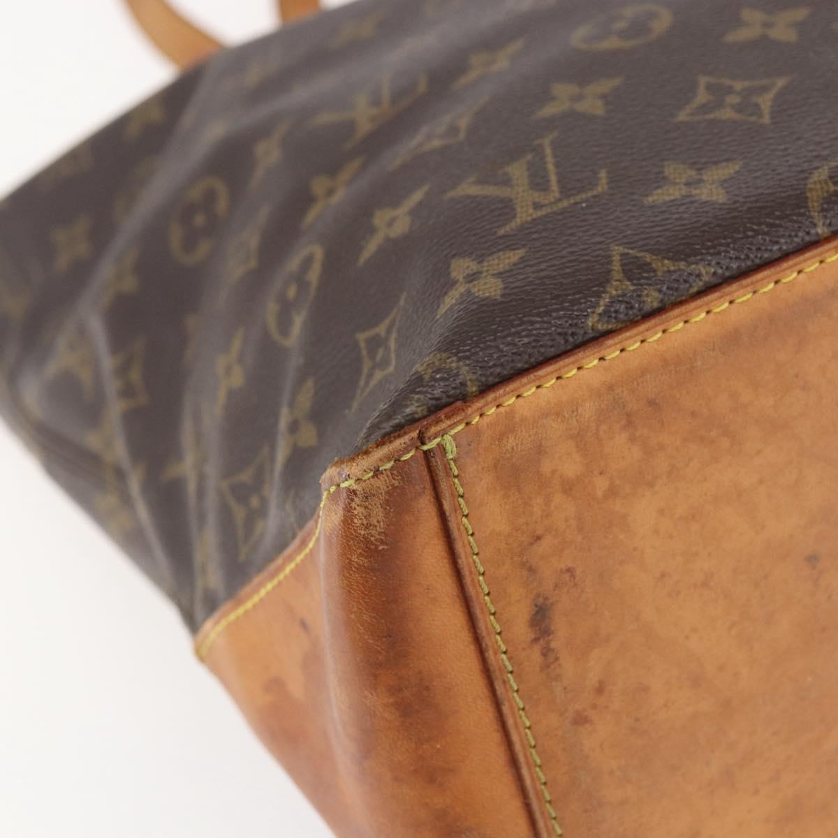 LOUIS VUITTON Monogram Cabas Mezzo Tote Bag M51151 LV Auth gh852