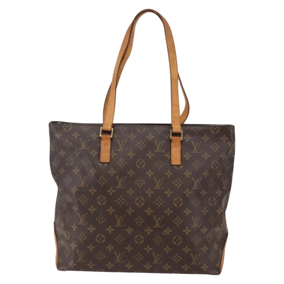 LOUIS VUITTON Monogram Cabas Mezzo Tote Bag M51151 LV Auth gh852