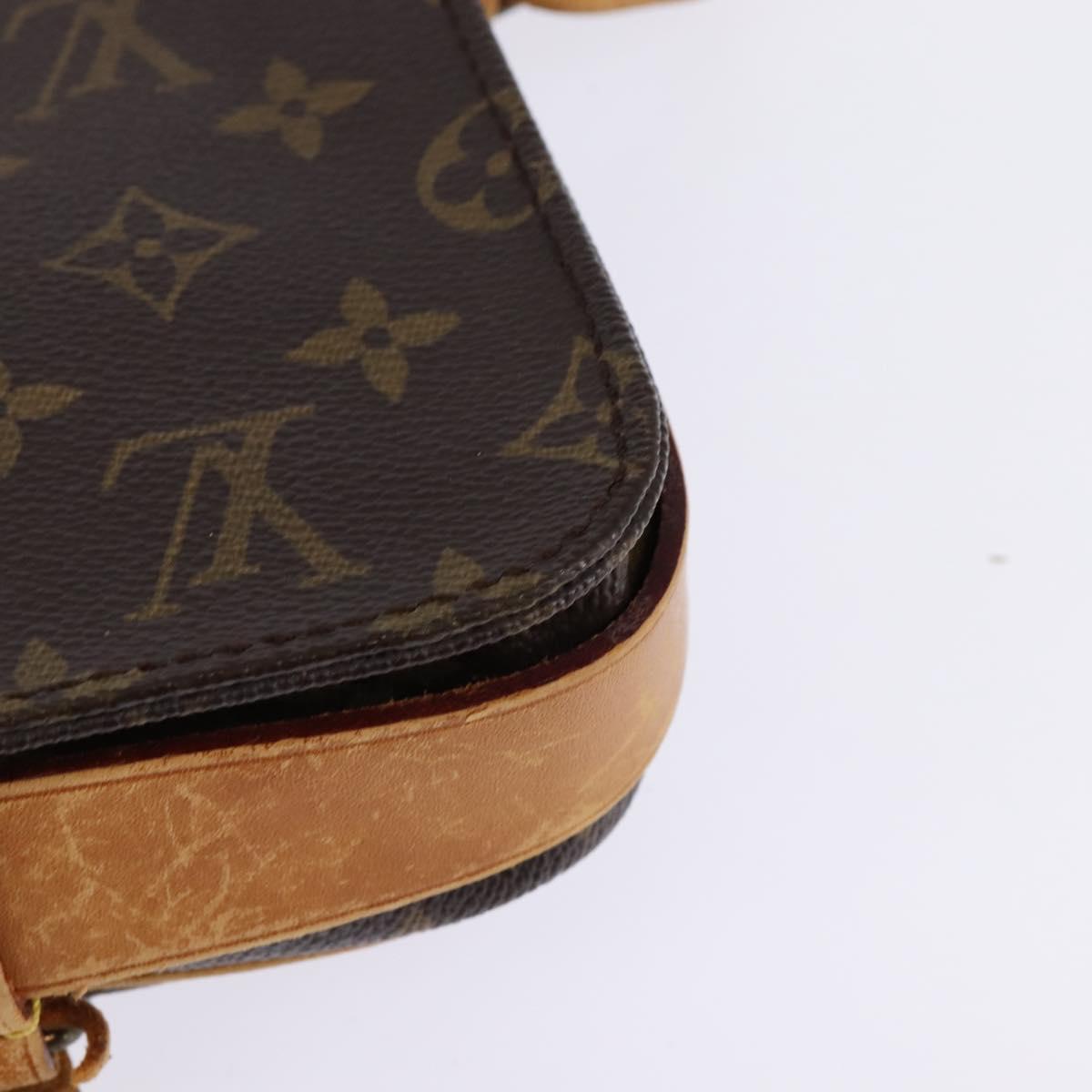 LOUIS VUITTON Monogram Cartouchiere PM Shoulder Bag M51254 LV Auth gh872