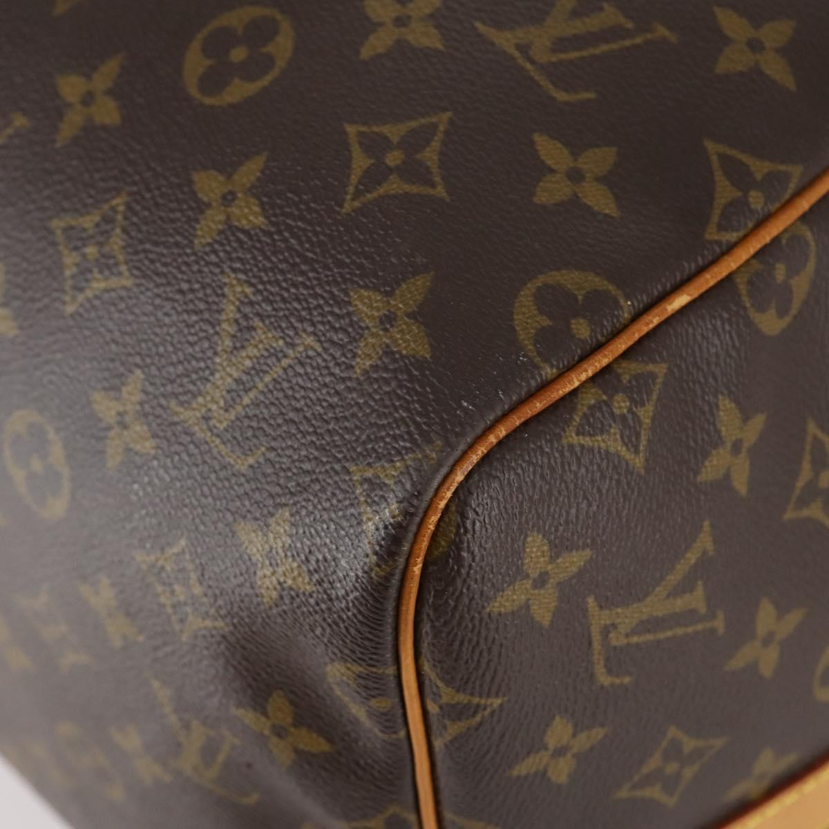 LOUIS VUITTON Monogram Keepall Bandouliere 55 Boston Bag M41414 LV Auth gh898
