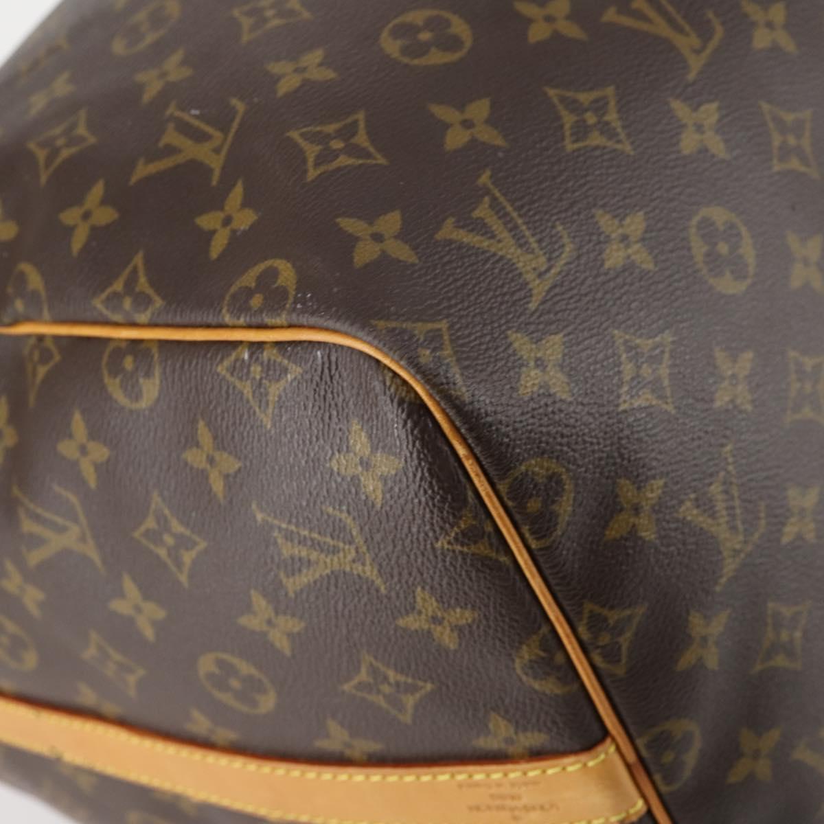 LOUIS VUITTON Monogram Keepall Bandouliere 55 Boston Bag M41414 LV Auth gh898