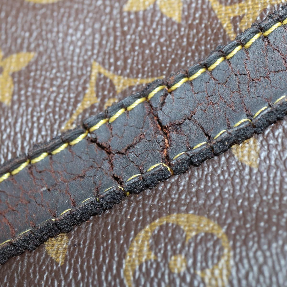 LOUIS VUITTON Monogram Keepall Bandouliere 55 Boston Bag M41414 LV Auth gh898