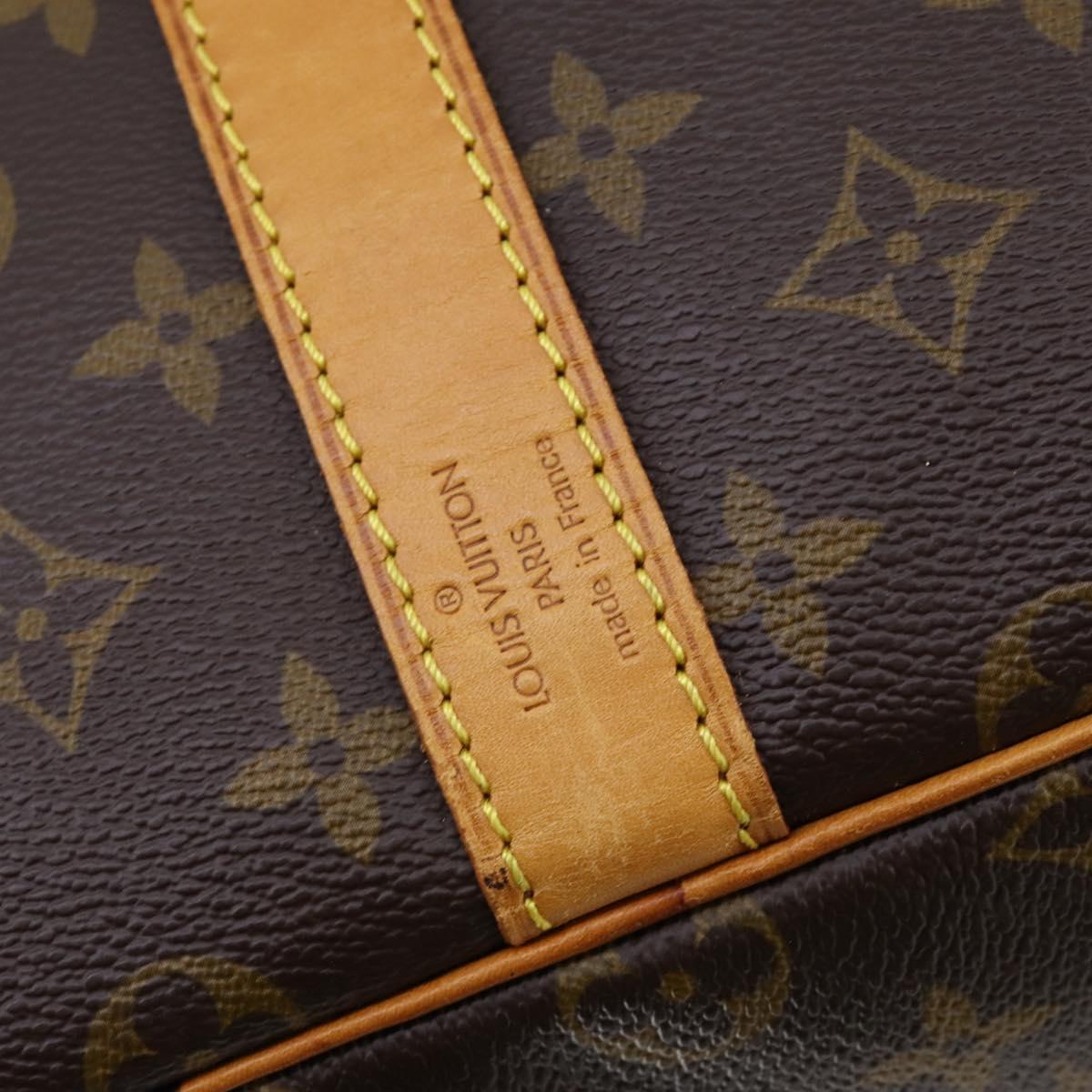 LOUIS VUITTON Monogram Keepall Bandouliere 55 Boston Bag M41414 LV Auth gh898