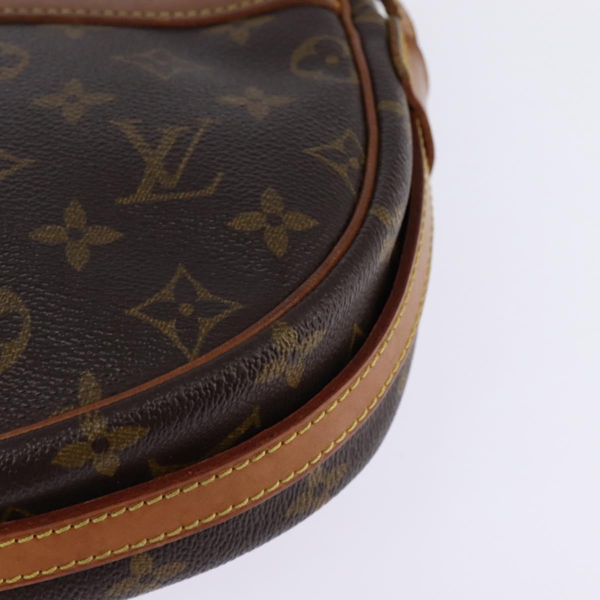 LOUIS VUITTON Monogram Jeune Fille MM Shoulder Bag M51226 LV Auth gh899