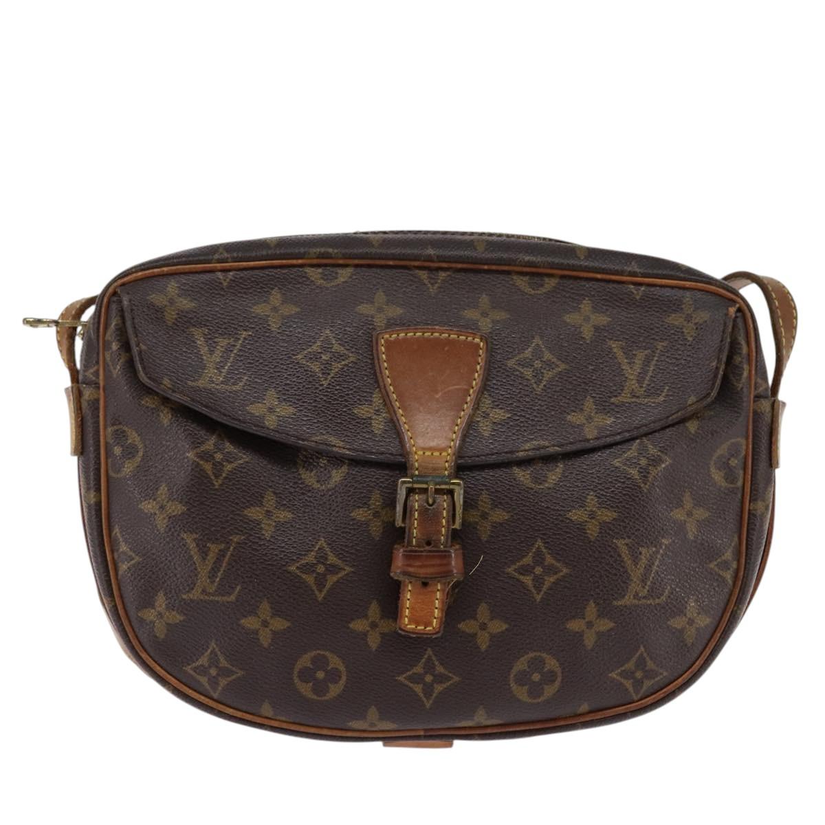 LOUIS VUITTON Monogram Jeune Fille MM Shoulder Bag M51226 LV Auth gh899