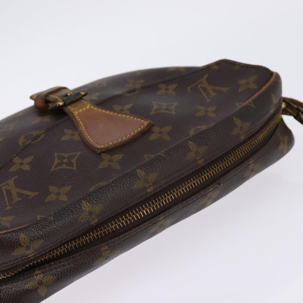 LOUIS VUITTON Monogram Jeune Fille MM Shoulder Bag M51226 LV Auth gh899