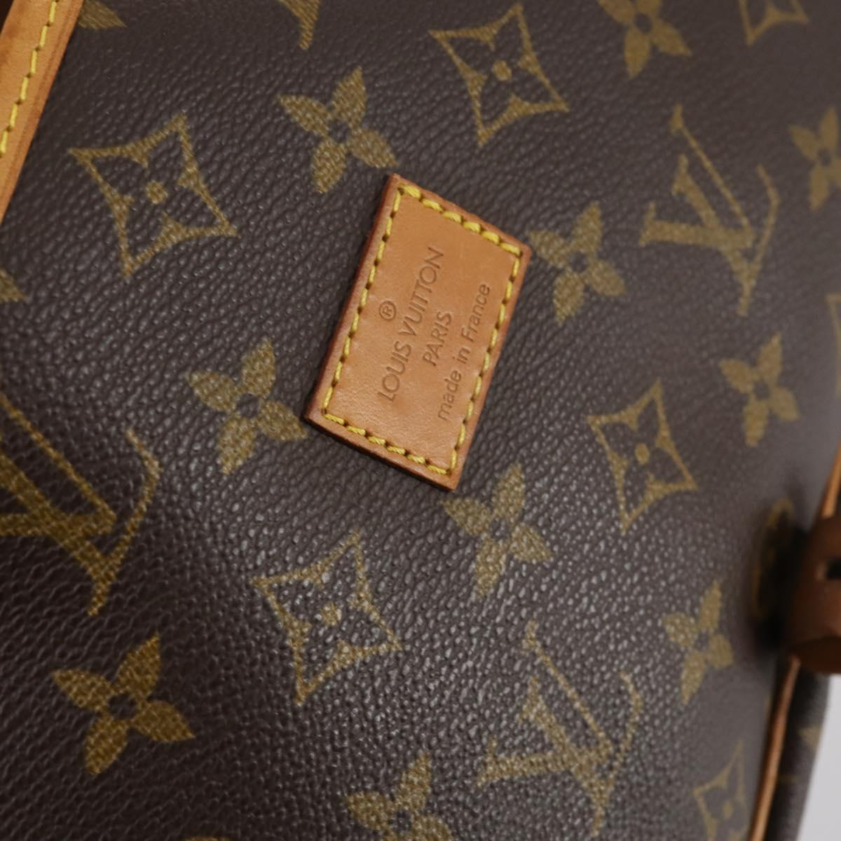 LOUIS VUITTON Monogram Saumur 30 Shoulder Bag M42256 LV Auth gh906