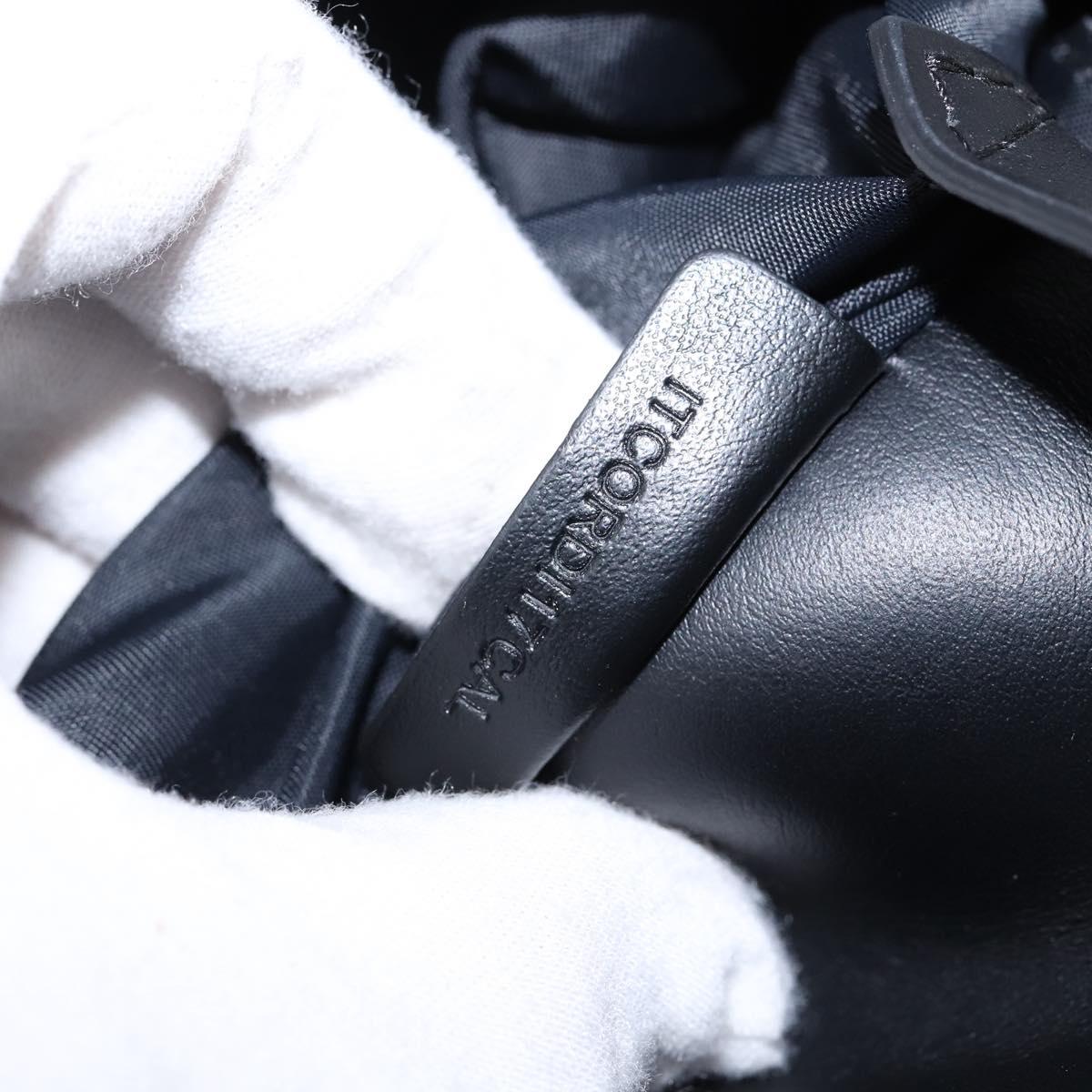 BURBERRY Nova Check Waist bag Nylon Beige Silver Auth gh918