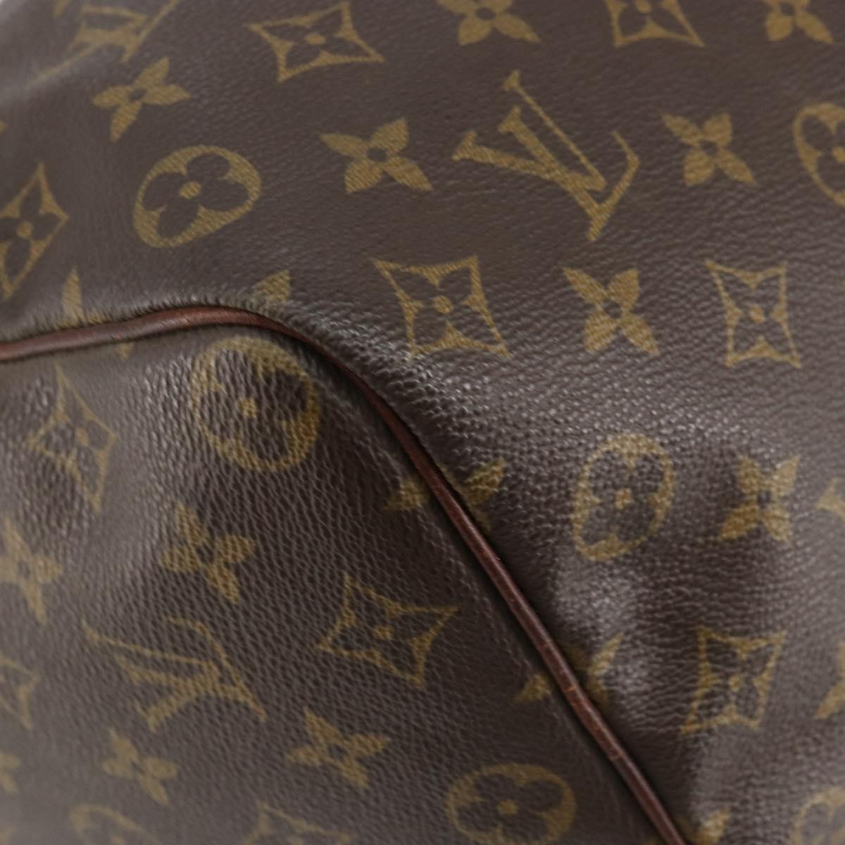 LOUIS VUITTON Monogram Speedy 35 Hand Bag M41524 LV Auth gh925