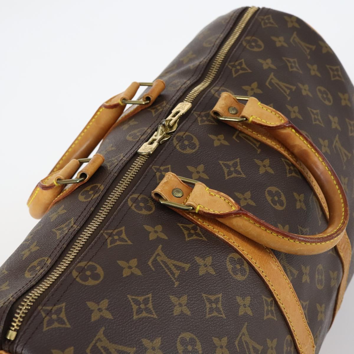 LOUIS VUITTON Monogram Keepall 45 Boston Bag M41428 LV Auth gh926