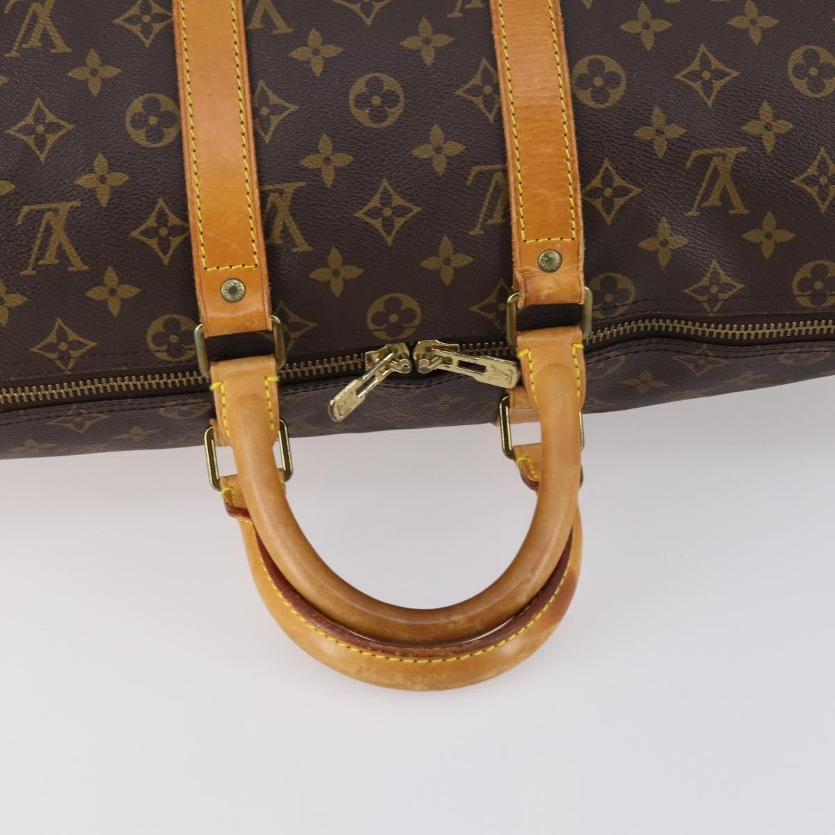 LOUIS VUITTON Monogram Keepall 45 Boston Bag M41428 LV Auth gh926