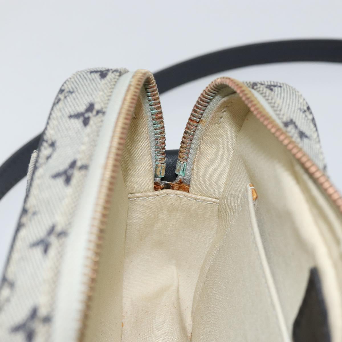 LOUIS VUITTON Monogram Mini Juliet MM Shoulder Bag Blue M92004 LV Auth gh927