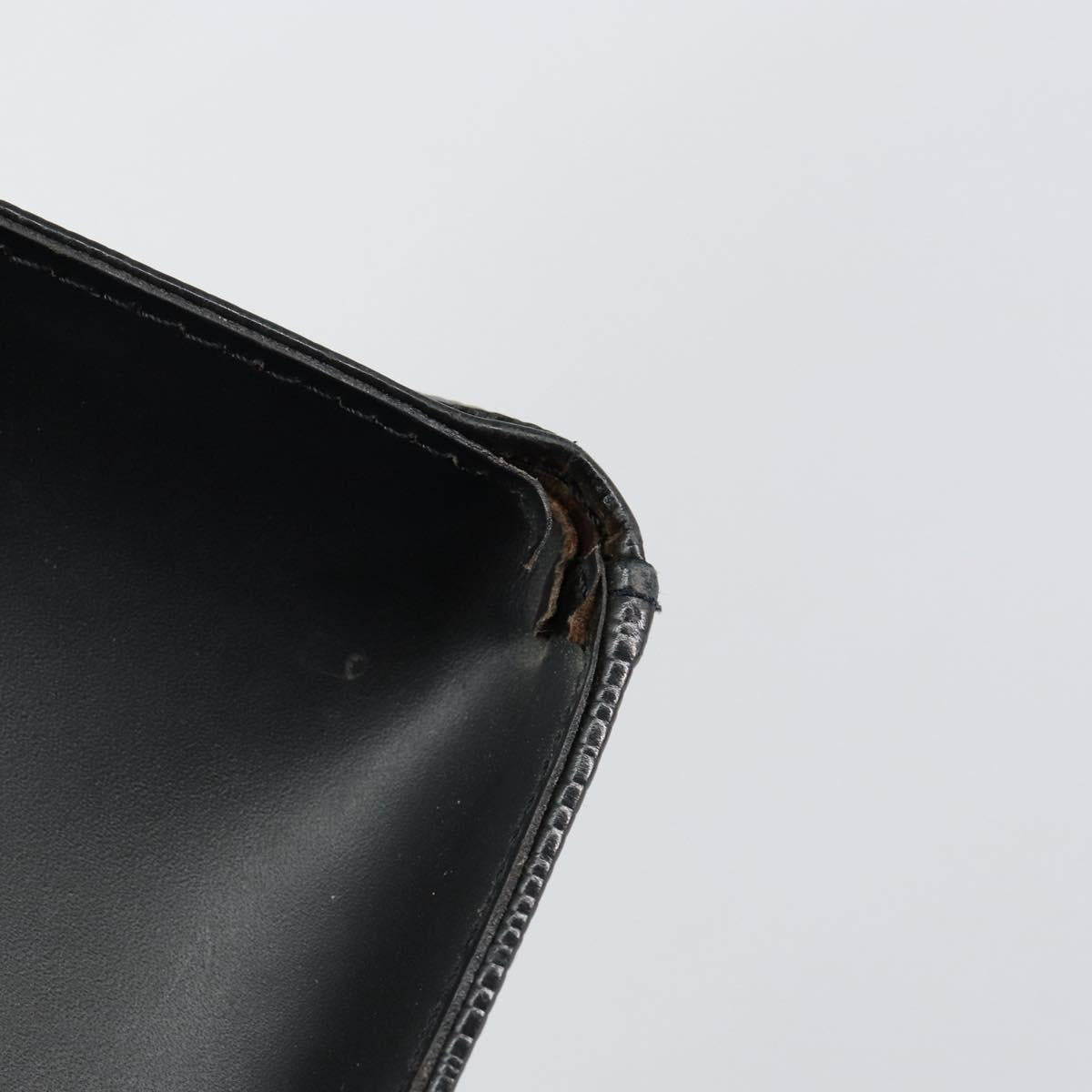 LOUIS VUITTON Epi Croisette PM Tote Bag Black M52492 LV Auth gh933