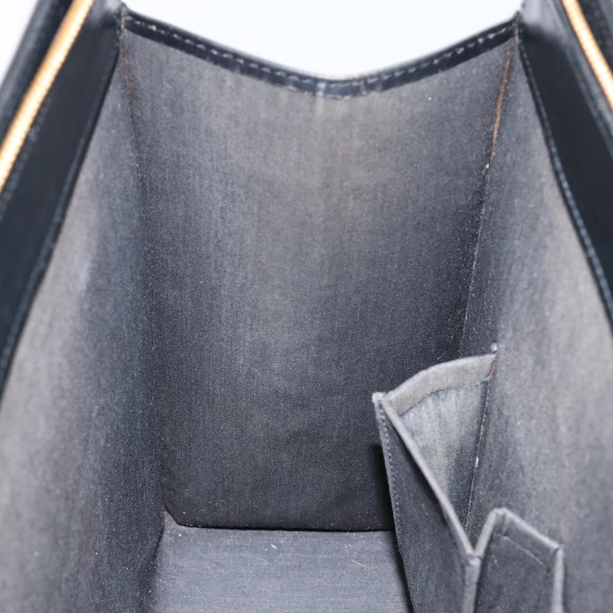 LOUIS VUITTON Epi Croisette PM Tote Bag Black M52492 LV Auth gh933