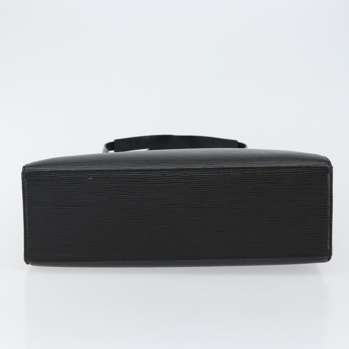 LOUIS VUITTON Epi Croisette PM Tote Bag Black M52492 LV Auth gh933