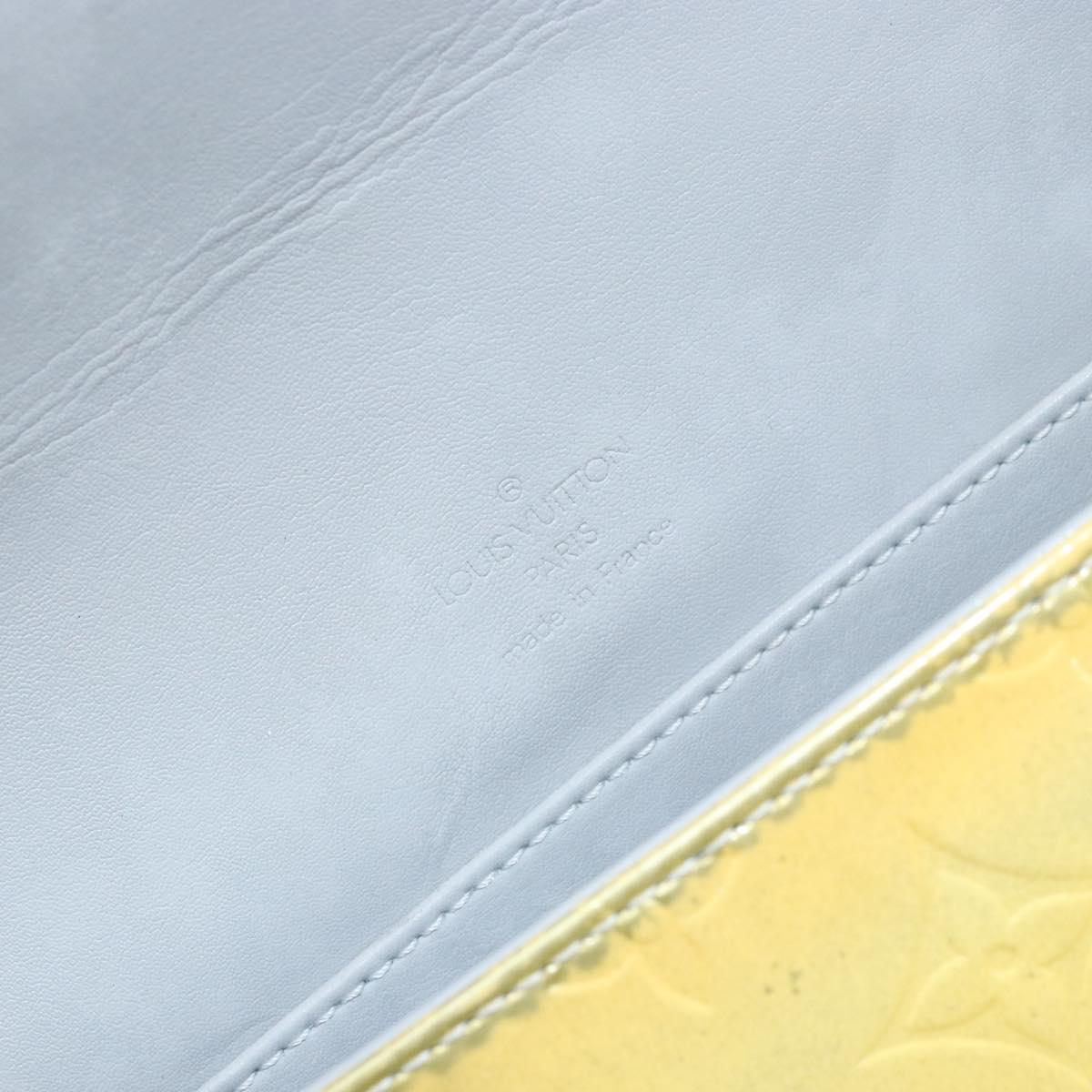 LOUIS VUITTON Monogram Vernis Thompson Street Bag Gris M91008 LV Auth gh949