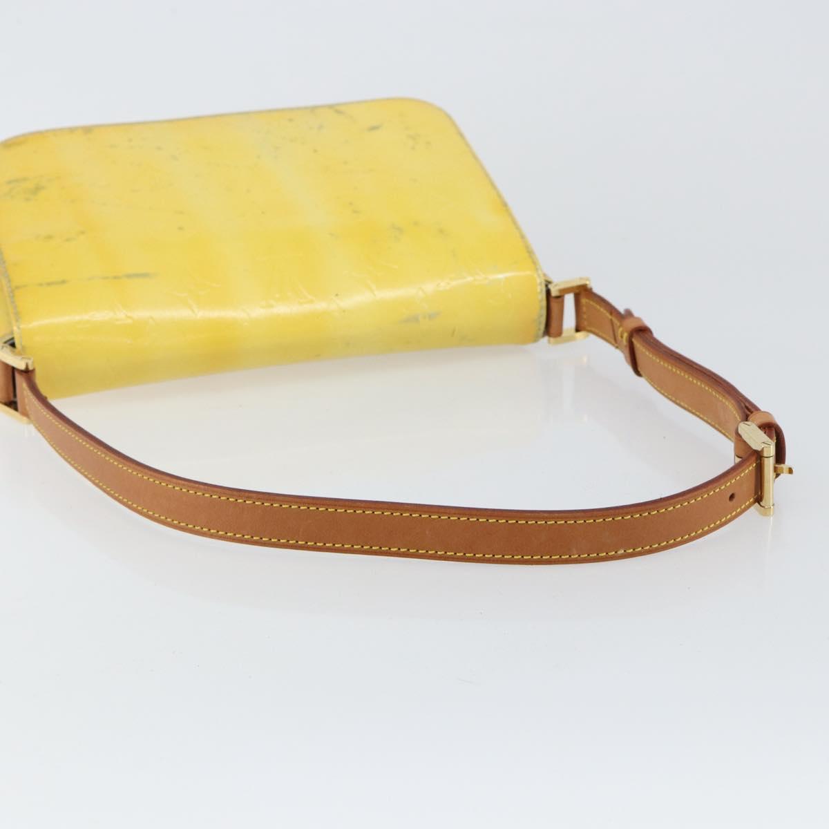 LOUIS VUITTON Monogram Vernis Thompson Street Bag Gris M91008 LV Auth gh949