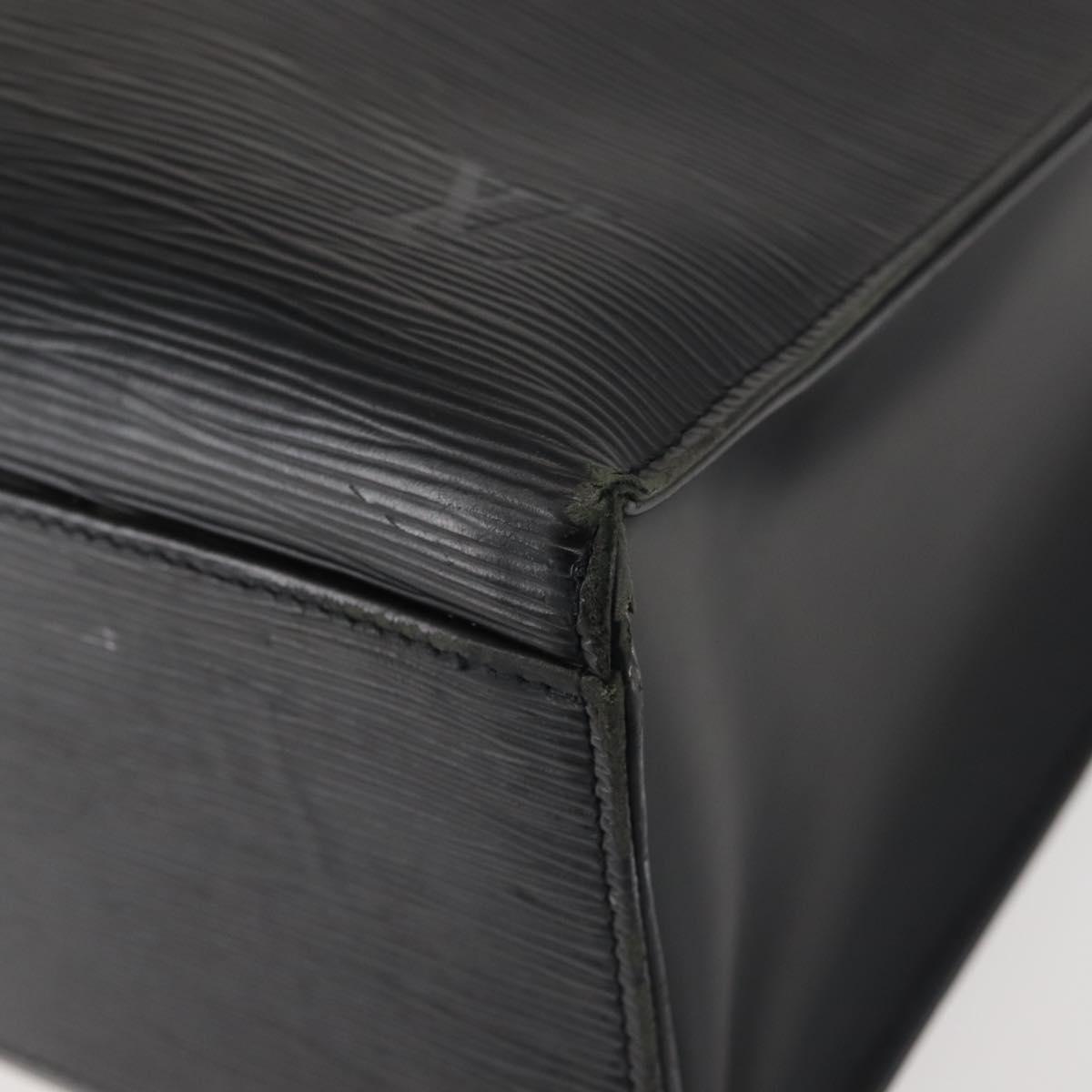 LOUIS VUITTON Epi Gemeaux Tote Bag Black M52452 LV Auth gh958