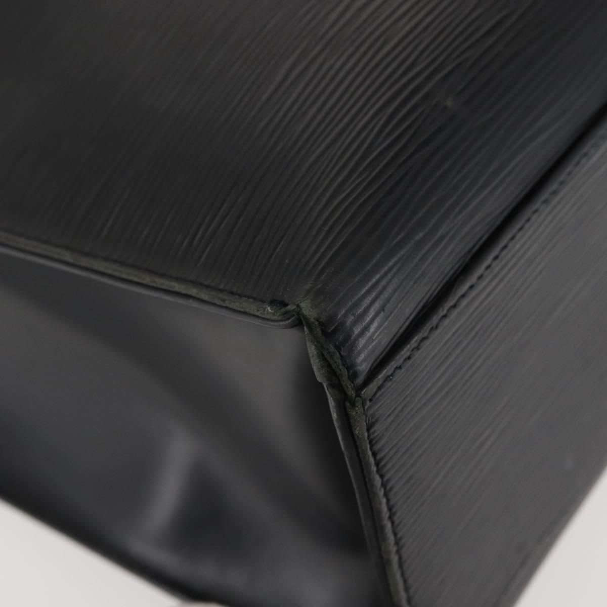 LOUIS VUITTON Epi Gemeaux Tote Bag Black M52452 LV Auth gh958